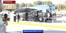 Milan, la partenza della squadra per Salisburgo