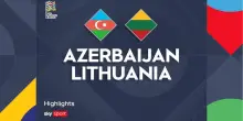 Azerbaigian-Lituania 1-0: gol e highlights