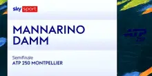 Mannarino-Damm: highlights Atp 250 Montpellier
