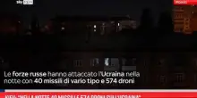 Kiev: “Nella notte 40 missili e 574 droni sull'Ucraina'