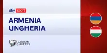 Armenia-Ungheria 0-1: gol e highlights