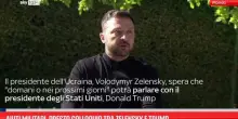 Aiuti militari, presto colloquio tra Zelensky e Trump