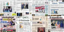 Le prime pagine dei quotidiani di oggi 6 dicembre: la rassegna stampa