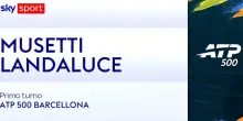 Musetti-Landaluce: highlights Atp Barcellona