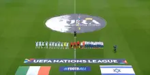 Irlanda, la protesta durante il match contro Israele