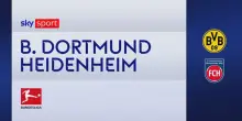 Borussia Dortmund-Heidenheim 3-2: gol e highlights
