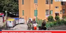 Perugia, esplode palazzina: donna si lancia dalla finestra