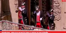 Pamplona, migliaia in piazza per la festa di San Ferm&iacute;n