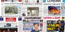 Le prime pagine dei quotidiani di oggi 6 marzo: la rassegna stampa