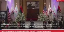 Usa, in migliaia rendono omaggio a Jesse Jackson a Chicago