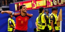 Spagna, Merino ancora in gol: la speciale esultanza sulla bandierina in onore del padre