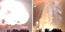 Spazio, razzo della Blue Origin esplode sulla rampa di lancio. VIDEO