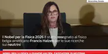 Nobel per la Fisica a Francis Halzen, cacciatore di neutrini