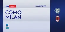 Como-Milan 1-3: gol e highlights