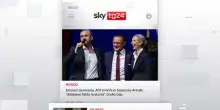 I titoli di Sky TG24 del 7 settembre, edizione delle 8