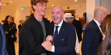 Sinner-Infantino, incontro e sorrisi a Doha
