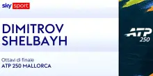 Dimitrov-Shelbayh: highlights Atp Maiorca