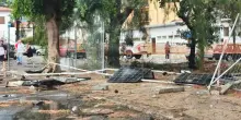 Matera, Meloni a Policoro: sopralluogo dopo la tromba d'aria