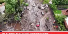 Cile, alluvioni e colate di fango travolgono Santiago