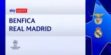 Benfica-Real Madrid 4-2: gol e highlights