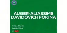 Auger Aliassime-Davidovich Fokina: highlights Wimbledon