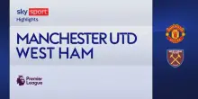 Manchester United-West Ham 1-1: gol e highlights