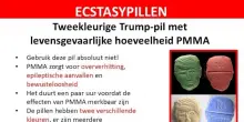 Paesi Bassi, pillole di ecstasy con il volto di Trump