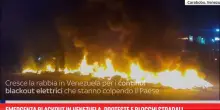 Emergenza blackout in Venezuela, proteste e blocchi stradali