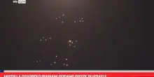 Missili a grappolo iraniani sfidano difese di Israele