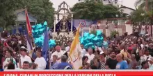 L'Avana, cubani in processione per la Vergine della Regla
