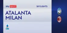 Atalanta-Milan 1-1: gol e highlights Serie A