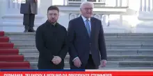 Germania, Zelensky a Berlino da presidente Steinmeier