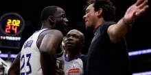 NBA, Draymond Green va faccia a faccia con un tifoso