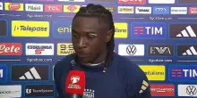Kean: 'Italia a 2 punte mi piace, con Retegui mi trovo bene'