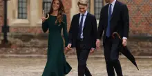 Kate e William accompagnano George a Eton per l'inizio della scuola