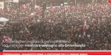 Copenaghen, manifestazione a sostegno della Groenlandia