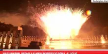 Washington, 850mila fuochi d'artificio per il 4 luglio