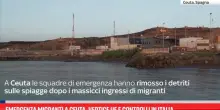Emergenza migranti a Ceuta, vertice Ue e controlli in Italia