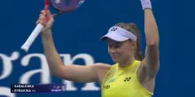 Rybakina vince gli US Open: il match point