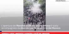 Citt&agrave; del Messico, scontri e incidenti nel pre-partita