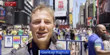 I tifosi del Brasile invadono Times Square