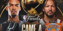 NBA Finals: New York-San Antonio gara-4 107-106: highlights