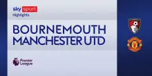 Bournemouth-Manchester United 2-2: gol e highlights