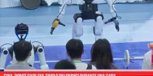 Cina, robot cade sul tavolo dei giudici durante una gara