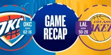 NBA Highlights: LA Lakers-Oklahoma City 87-123