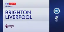Brighton-Liverpool 2-1: gol e highlights