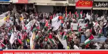 Amman, corteo per i palestinesi nel giorno della Nakba