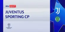 Juventus-Sporting 1-1: gol e highlights Champions