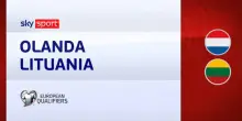 Olanda-Lituania 4-0: gol e highlights