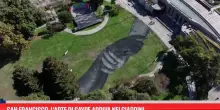San Francisco, l'arte di Saype arriva nei giardini